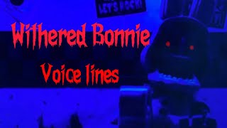 Withered Bonnie Voice Lines | Lego Five Nights at Freddy’s 2 Stop Motion Animation