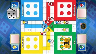 LUDO GAME IN 4 PLAYERS | LUDO KING GAME IN 3 PLAYERS MATCH | Ludo King Gameplay.