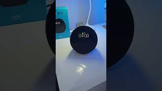 Echo Spot Smart Clock with Alexa - Perfect for Bedroom, Office &amp; Kitchen #smarthomegadgets #hometech