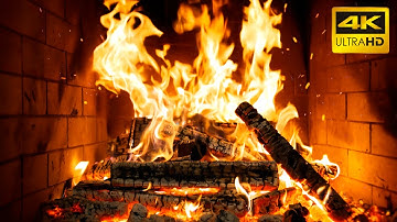 🔥 AMBIENT Glow FIREPLACE with Endless FIRELIGHT with ASMR CRACKLING for Cozy CHRISTMAS Mornings