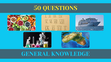 General Knowledge Quiz #20 | 50 Questions | Pub Quiz