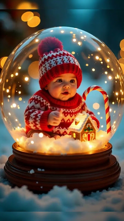 Magical Christmas Baby Moments – Snow Globe Dreams & Santa’s Workshop Adventure 🎄