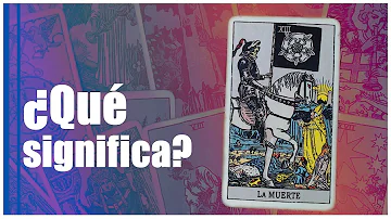 ¿Qué es la carta de la muerte del zodiaco?