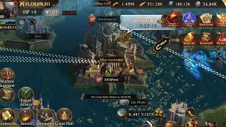 FIRST CROWN INVASION AFTER MIGRATION & Gameplay Guns of Glory Lost Island 