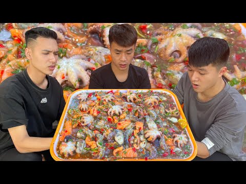 Video Hữu Bộ | Hải Sản Thập Cẩm Sốt Thái Lan Siêu Cay - youtube