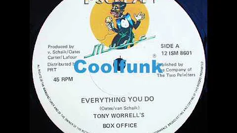 Tony Worrell's Box Office - Everything You Do (12"...