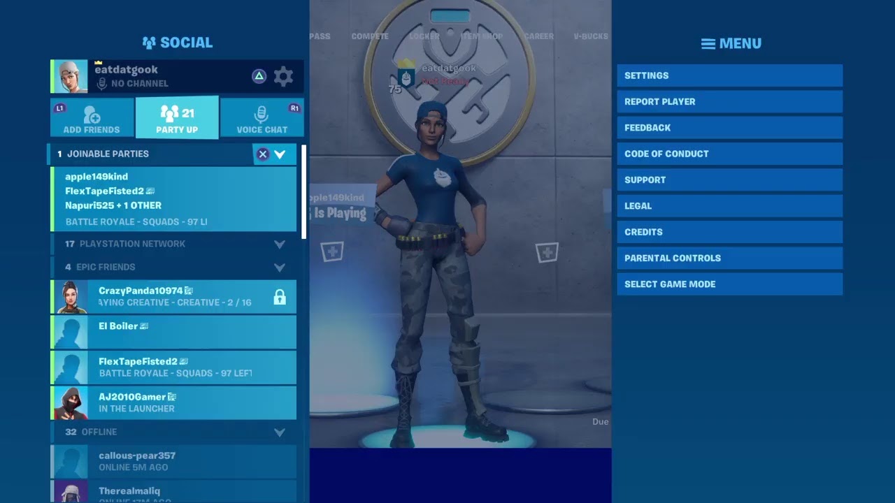 Playing fortnite random squads ft. Oof_buzzybee - YouTube