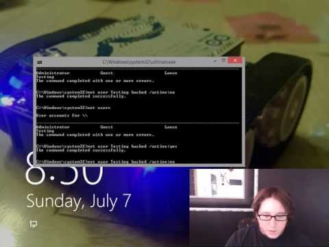Hack a Forgotten Password for Windows 7, 8/8.1, 10 Preview (DON'T ABUSE)