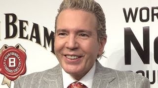 デーブ・スペクター...囲み取材でボケたおす...　「ジムビーム」イベント(3)