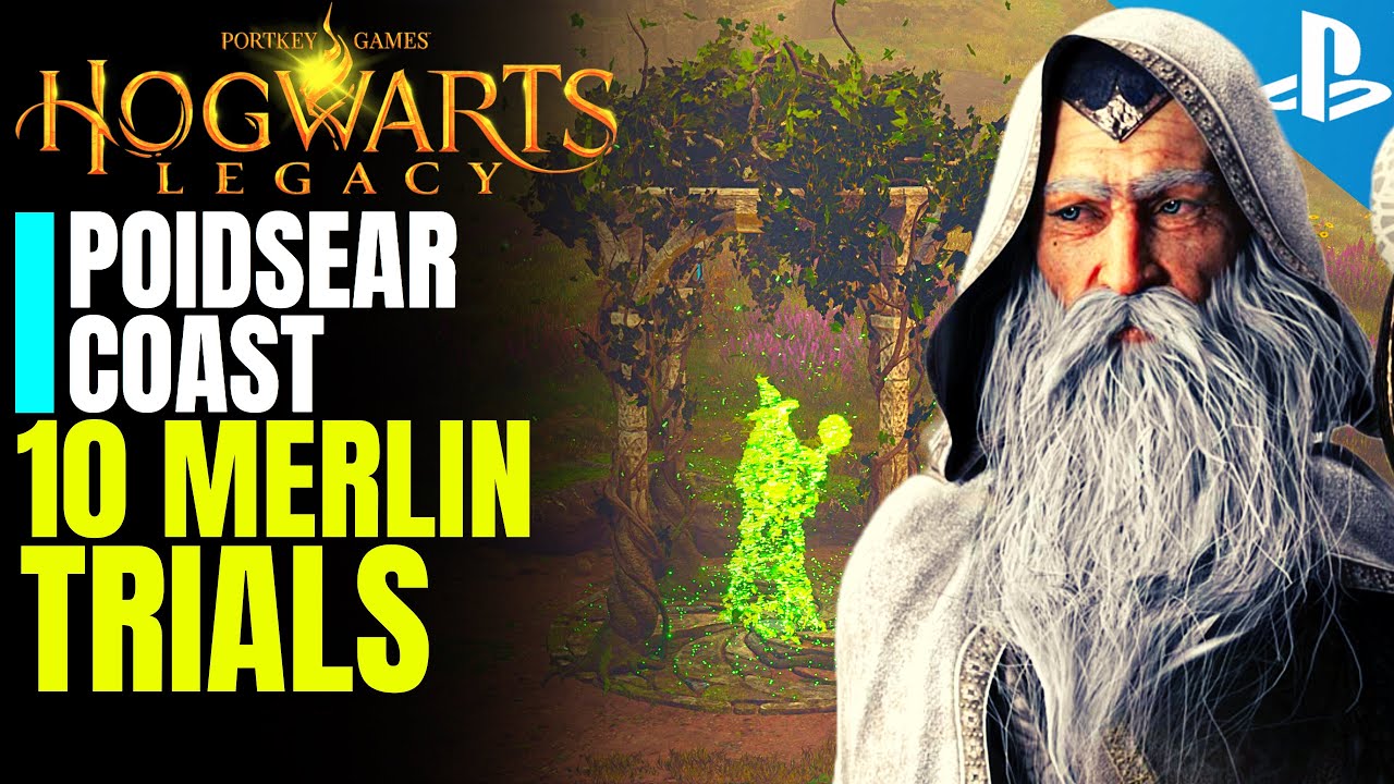 POIDSEAR COAST All 10 Merlin Trial Location & Puzzle Solution
