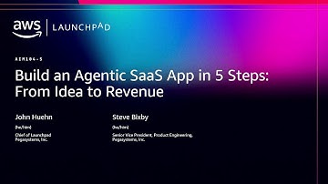 AWS re:Invent 2025 - Build an Agentic SaaS App in 5 Steps: From Idea to Revenue (AIM104)