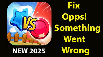 Fix Match Masters  App Oops Something Went Wrong Error | Fix Match Masters  went wrong error