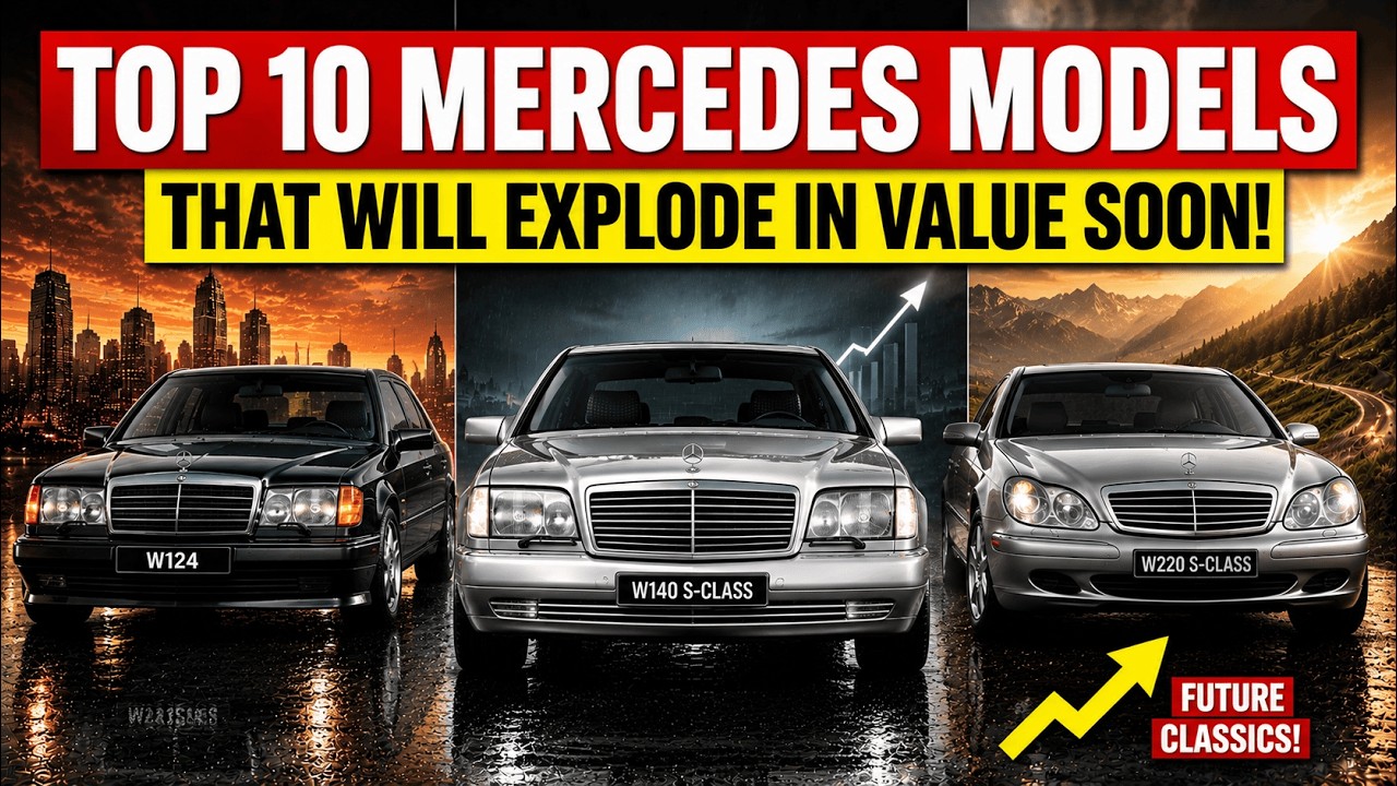 Top 10 Mercedes Models That Will Explode in Value Soon!