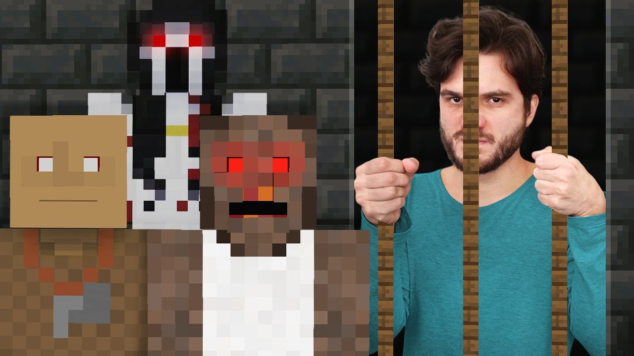 GRANNY 1, 2 E 3... MAS É NO MINECRAFT!