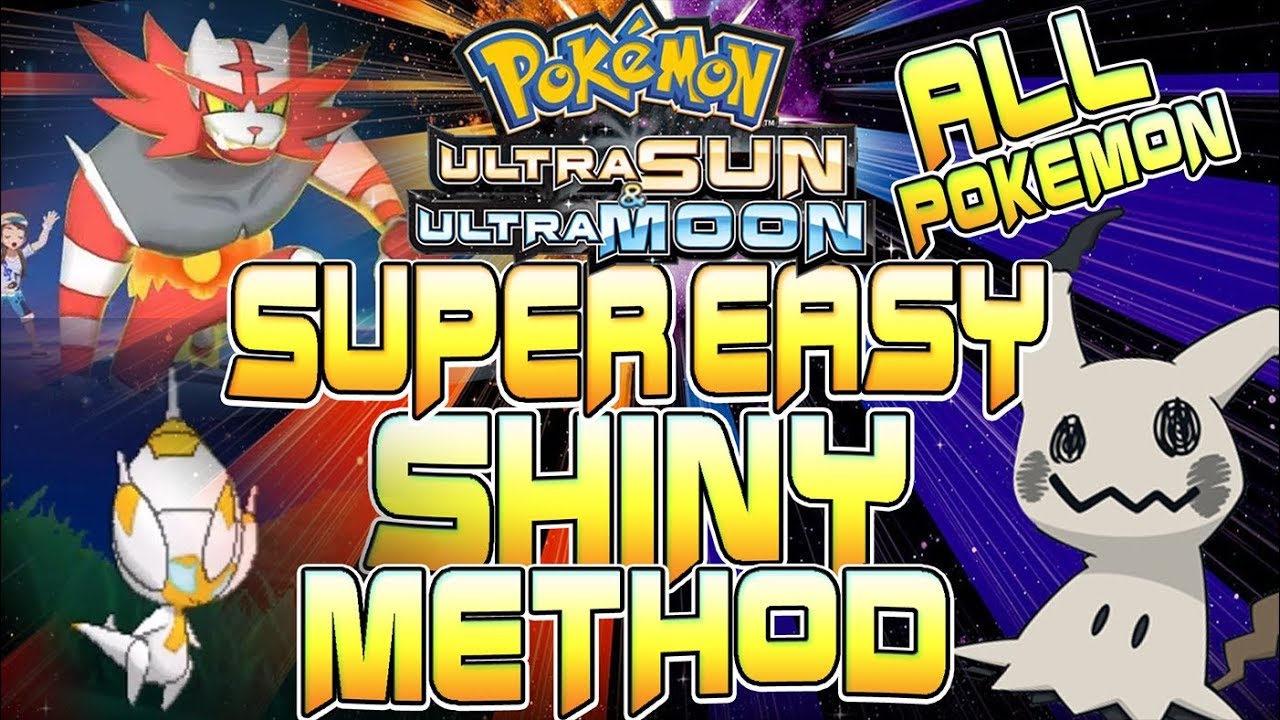 How to get a shiny Pokémon in Ultra Sun and Ultra Moon - Quora