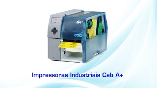 Impressoras Etiquetas Industriais Cab A Plus