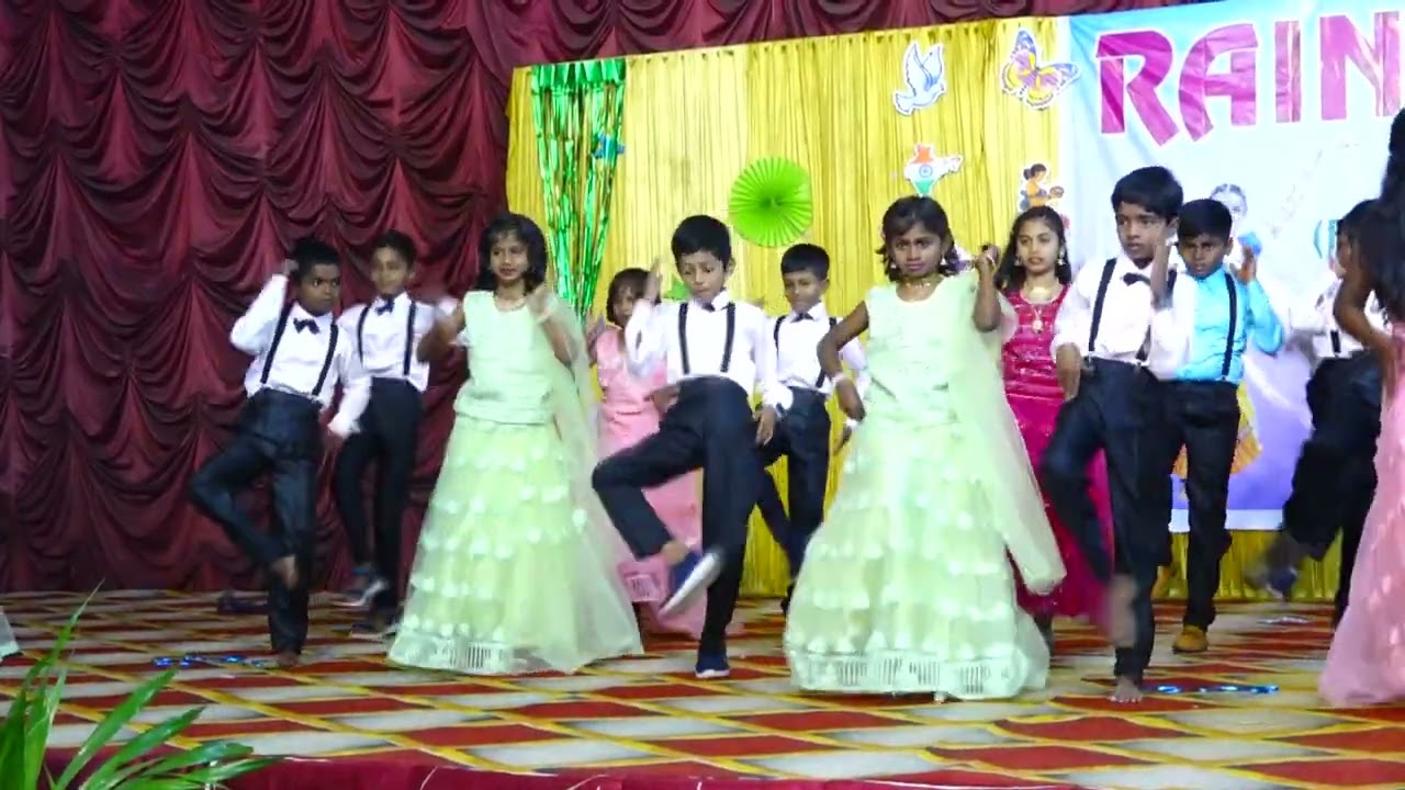 PUSHPARAJ Saami Saami Dance  -Annual Day 2023 Rainbow School of Excellence, Moinabad