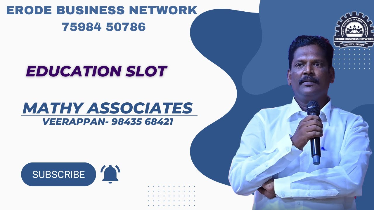 NRI Tax Compliance | VEERAPPAN -Auditor & accounting | Mathy Associates |ERODE BUSINESS NETWORK