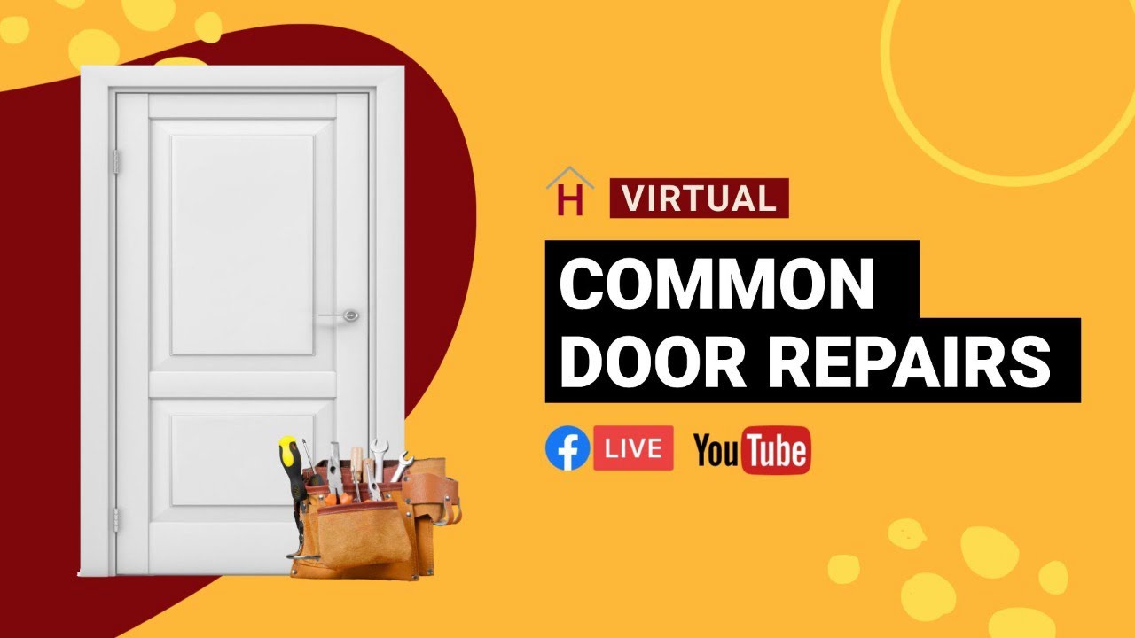 **REBROADCAST** Virtual Workshop: Common Door Repairs