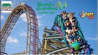 Iron Gwazi At Busch Gardens Tampa In Open Rct 2 - Rmc Hybrid Coaster Recreation
