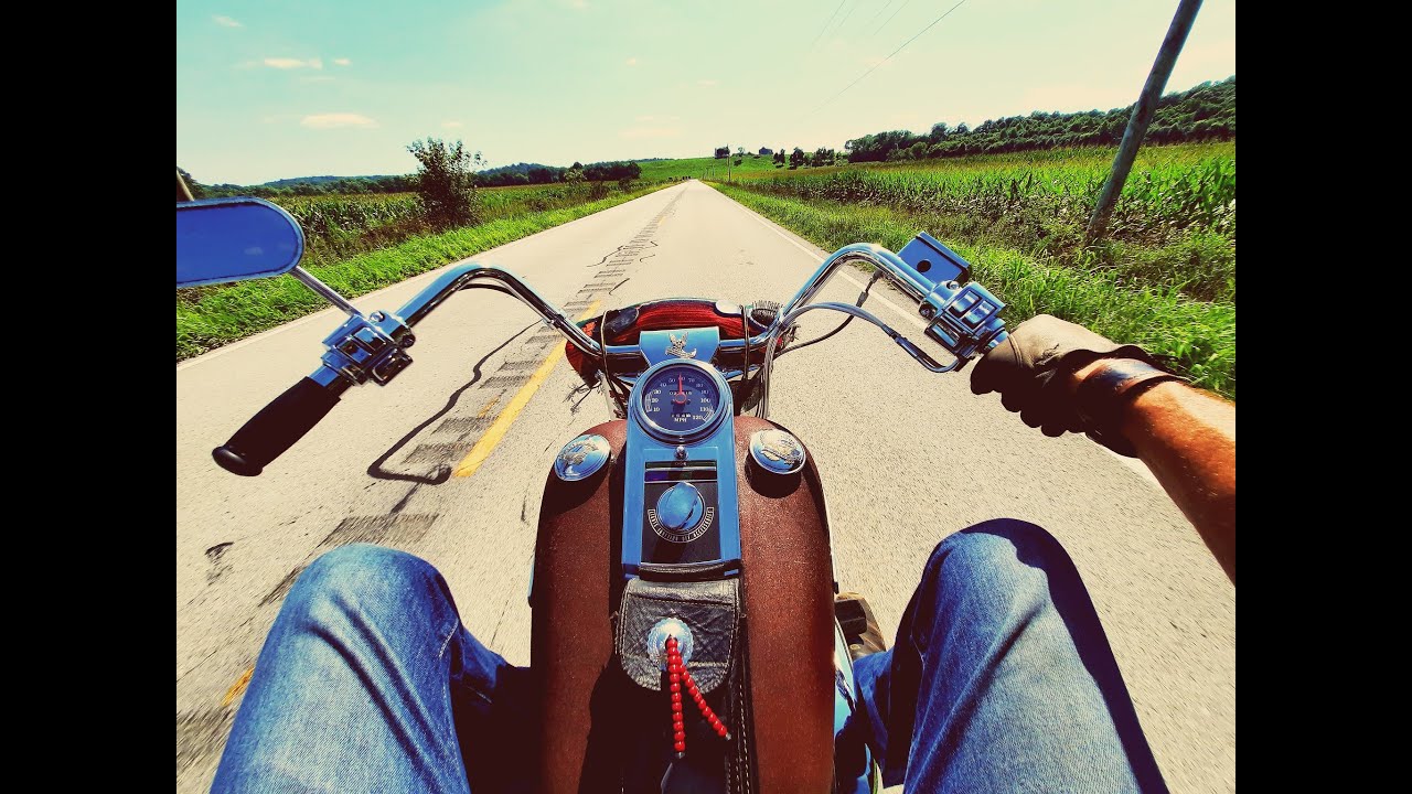 1996 Big Dog Vintage Classic 145 converted to 1972 FLH barn find