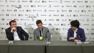 Interview With Mamedyarov And Predke Fide Grand Prix - Belgrade Round 3