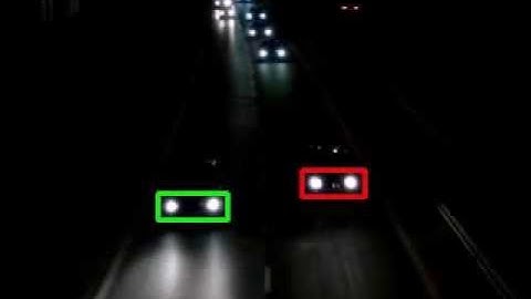 Automated Nighttime Traffic Surveillance System - Vehicle Counter