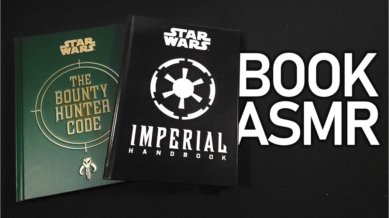 Star Wars Book ASMR: Imperial and Bounty Hunter Books | Page Turning and Whispering ASMR