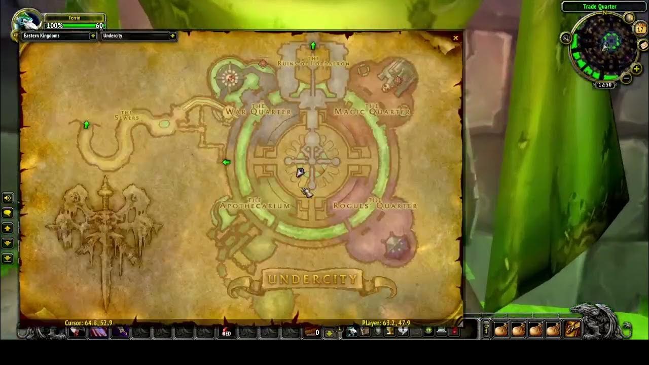 Warcraft weapon trainer undercity youtube