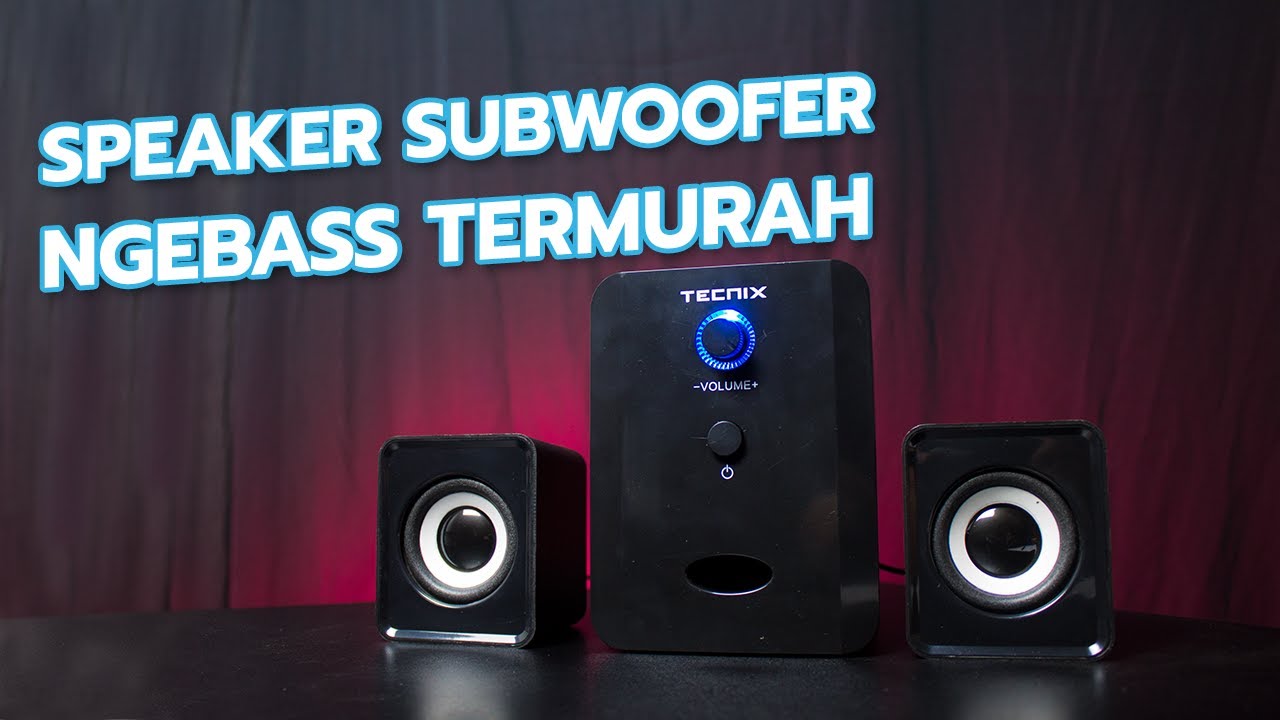 Tecnix SPK-S080 - Subwoofer Speaker 2.1 