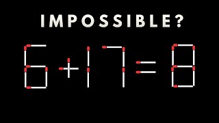 Only Geniuses Reach the Impossible Level | Matchstick Puzzles with Answers  screenshot 2