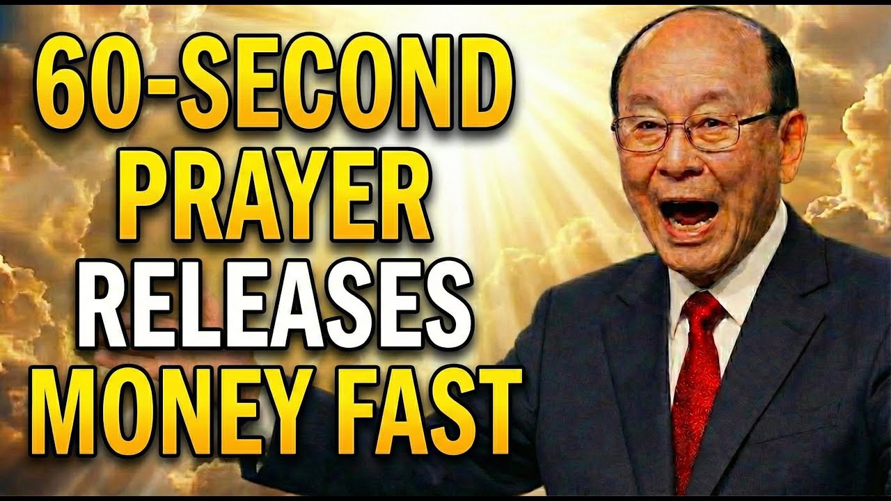 Say This Prayer for 60 Seconds | Money Comes in 24 Hours | Dr. David Yonggi Cho’s Powerful Sermon