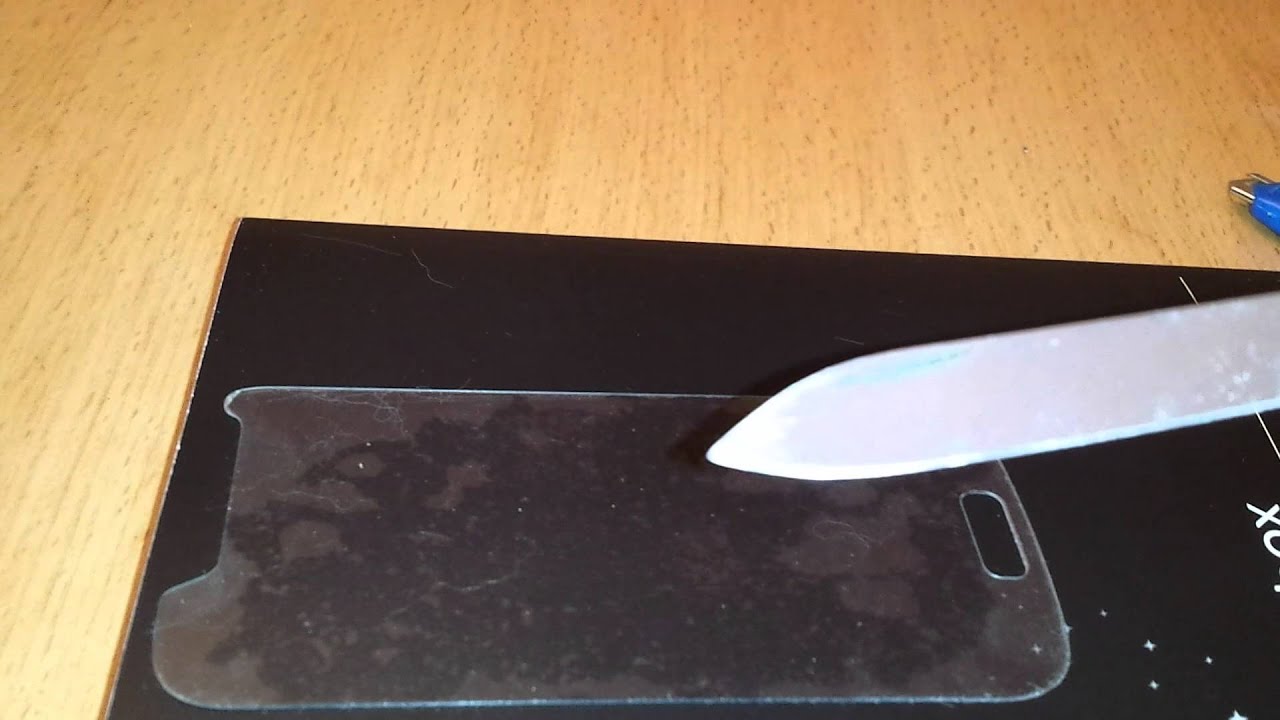 Test rayure protection écran Explosion proof tempered glass (Screen protector Test ) YouTube