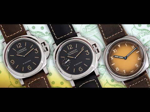 パネライの現行手巻き式モデルを一挙公開｜ HODINKEE Japan - YouTube