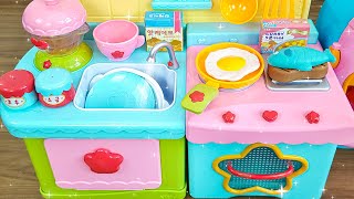 Satisfying With Unboxing Cute Kitchen Cooking Playset Disney Toys Collection Review Asmr