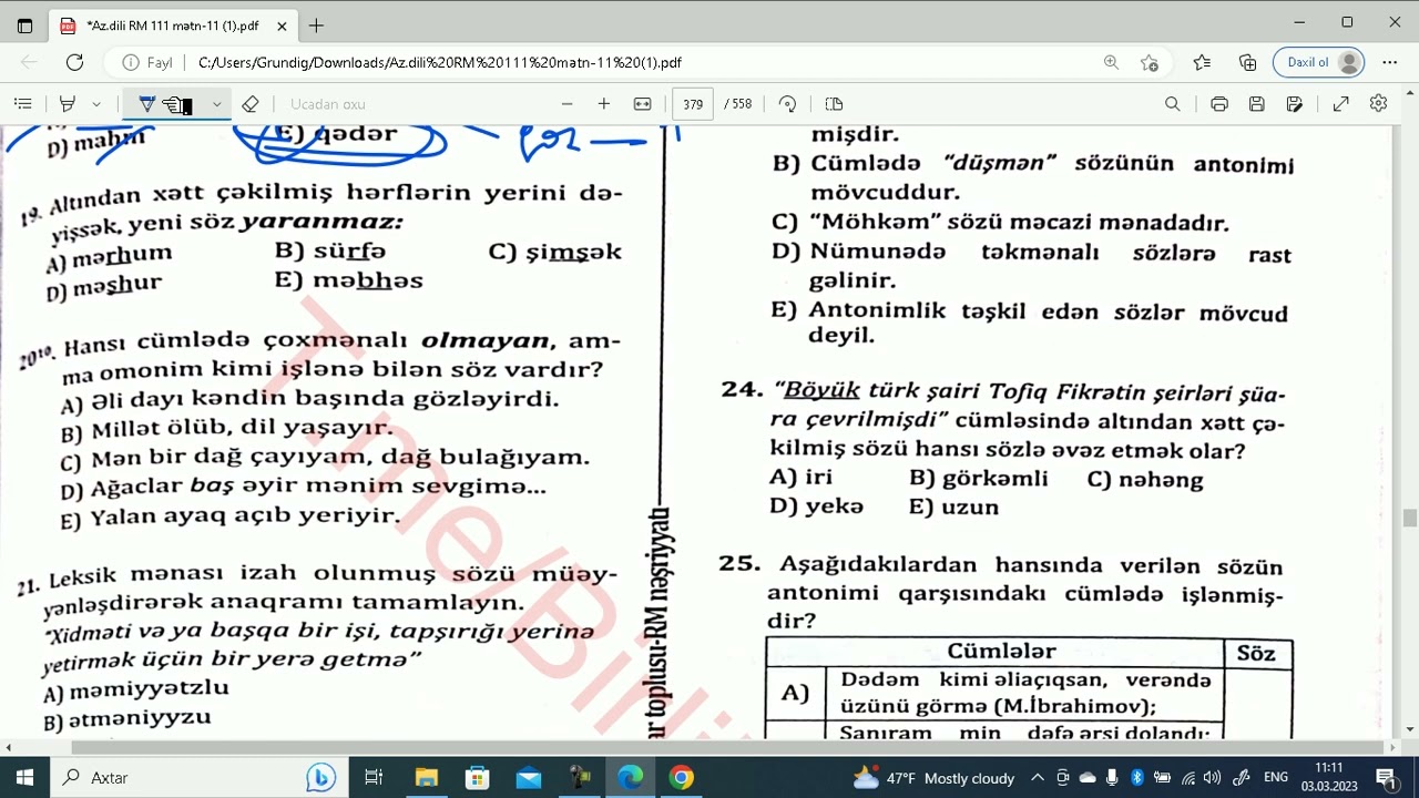 RM Leksika ilk 50 sual izah;