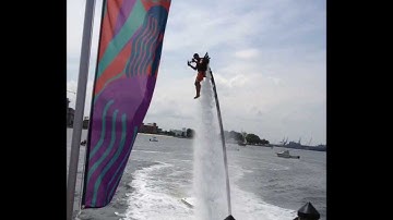 Insane water jet pack demo