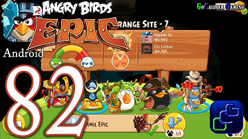 ANGRY BIRDS Epic Android Walkthrough - Part 82 - Cave 8: Strange Site 6-7