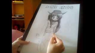 How do I draw anime neko girl | jak čmářu anime neko holčinu