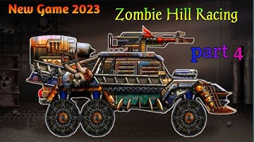 Zombie Hill Racing -Gameplay walkthrough part 4 Android iOS
