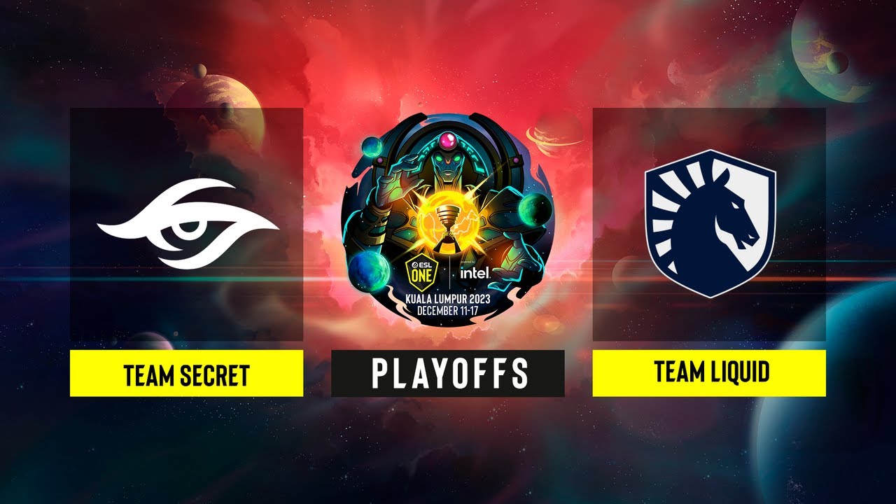 Dota2 - Team Secret vs Team Liquid - Game 2 - ESL One Kuala Lumpur 2023 - Playoffs