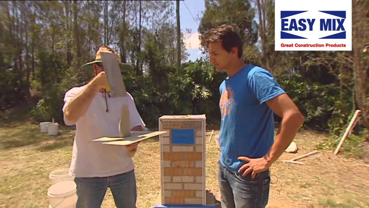 EasyMix DIY Brick Letterbox Stage Three (3/4) YouTube