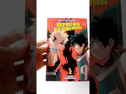 Mangá Boku no hero academia vol 2 #manga #jbc #bokunoheroacademia vídeo completo @jaysllanoliveira