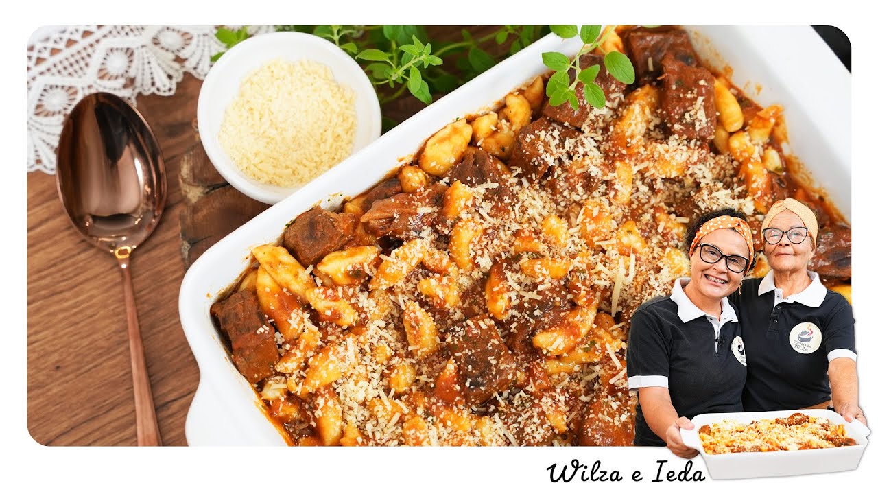 MEU NHOQUE PREFERIDO, FEITO PELA MINHA MÃE! - Wilza Leonel