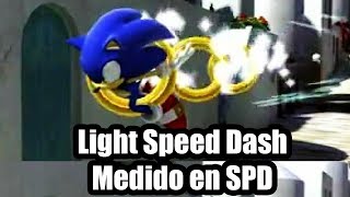 Sonic Unleashed - El Light Speed Dash Medido en SPD