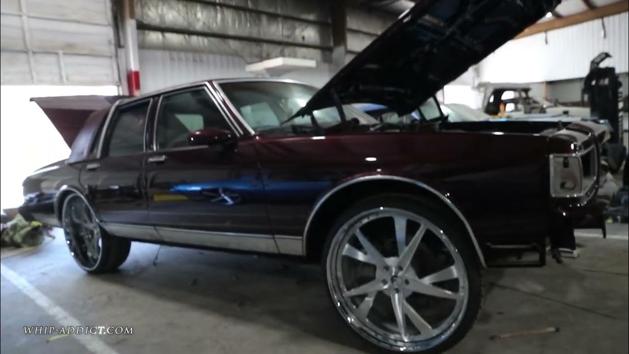 WhipAddict Top Ryders Customs Shop Visit! Box Chevys Everywhere! Kandy Painted Whips! Big Rims