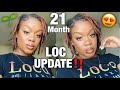 21 Month Loc Update! | Current Faves, Routines, Prepping My Hair for Labor!