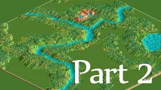 Rollercoaster Tycoon 2 - Realistic Landscape Step by Step - Part 2