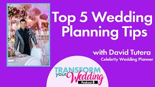 Celebrity David Tutera Shares Top 5 Wedding Planning Tips! Profile