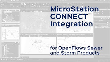 MicroStation CONNECT Edition integration for OpenFlows Storm and Sewer Products